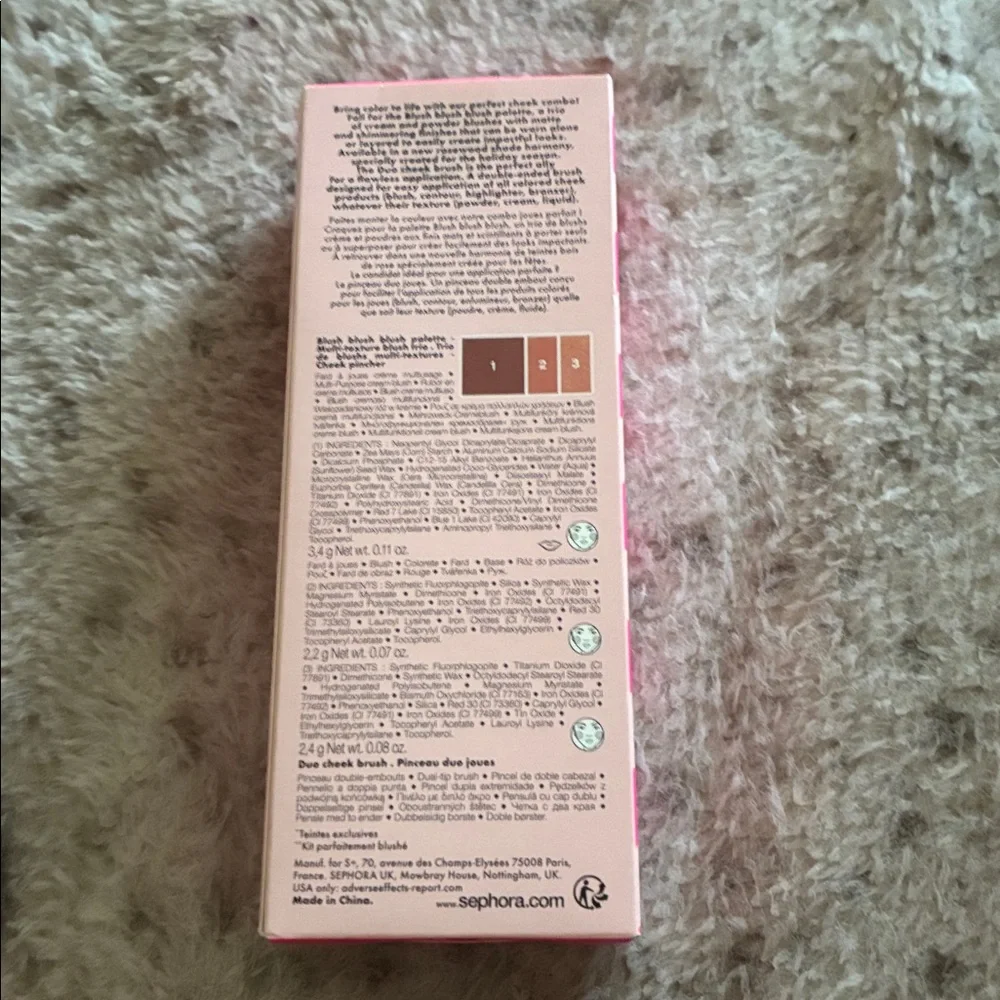 Sephora Collection Perfectly Blushed Makeup Blush and Brush Set
